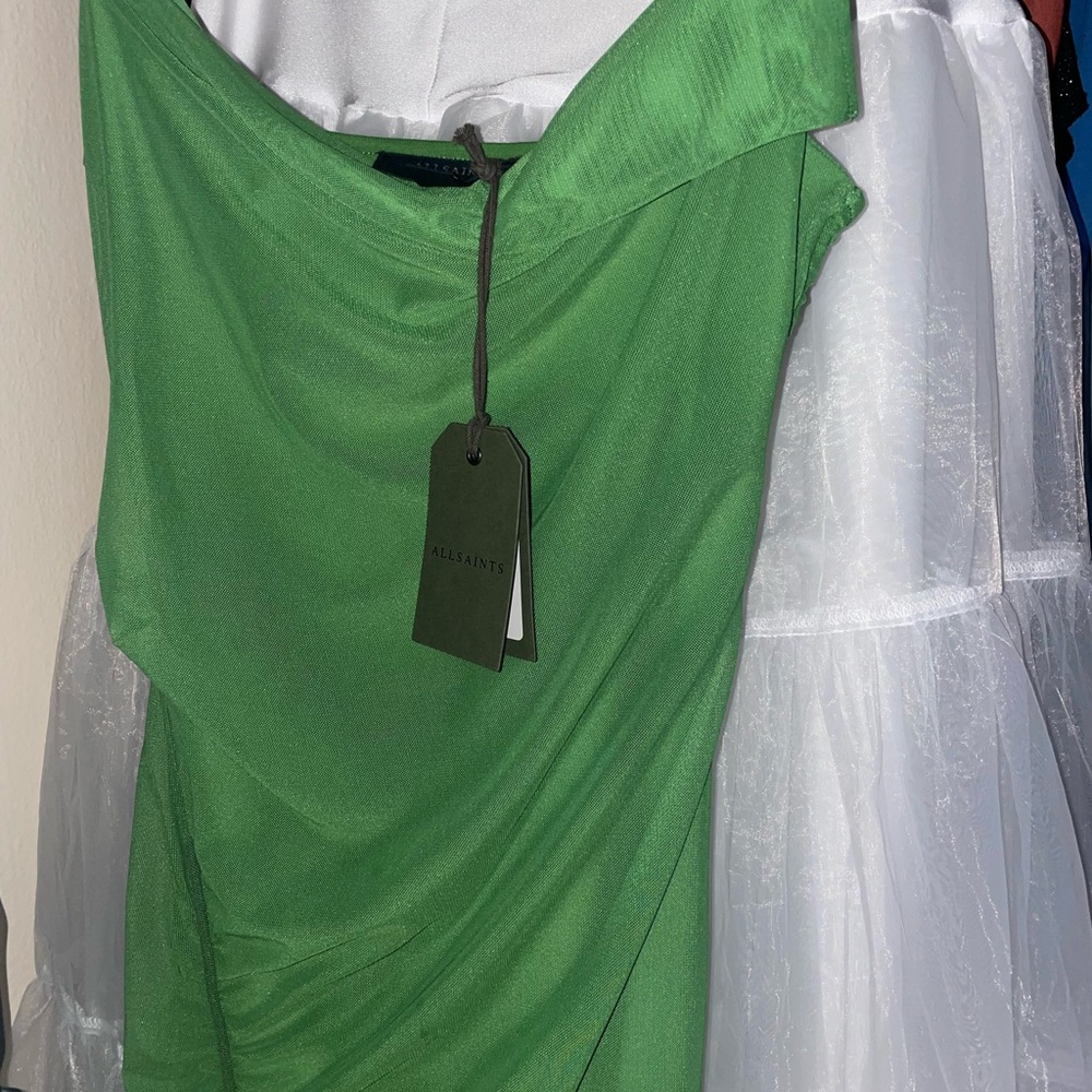 All saints Ulla mesh dress NWT Nordstrom - Picture 6 of 9